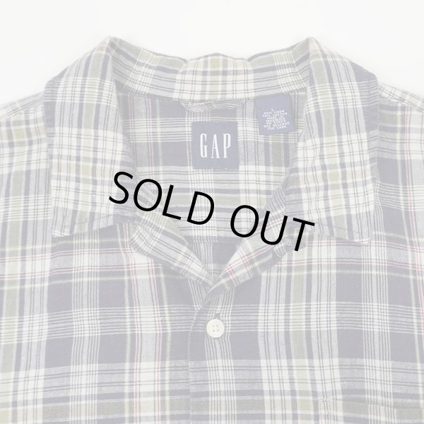 画像3: Early 00's OLD GAP オープンカラーシャツ “LINEN × COTTON” (3)