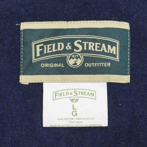 画像2: 00's FIELD & STREAM シャモアクロスワークシャツ (2)