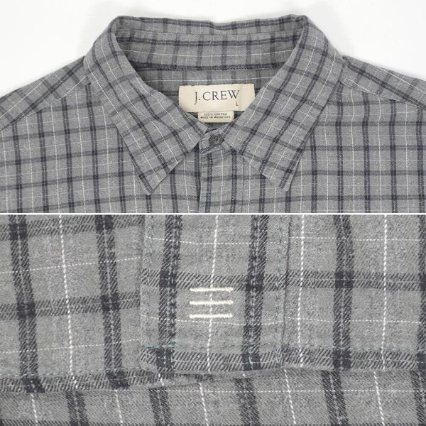 画像3: Early 00's J.CREW フランネルシャツ (3)