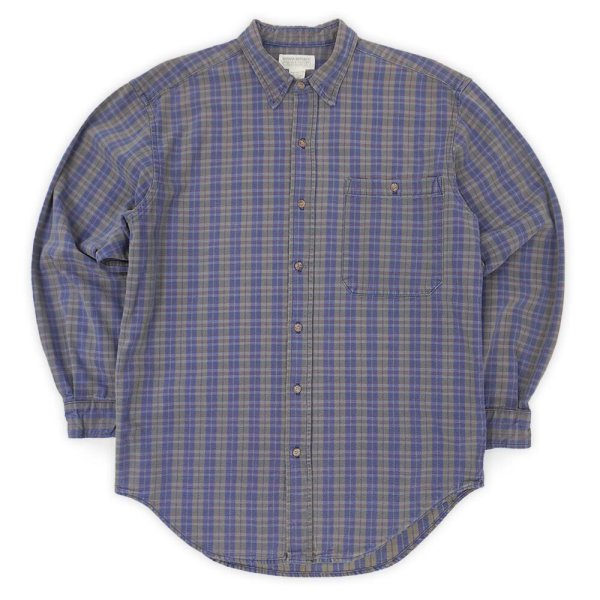 画像1: Early 90's Banana Republic レギュラーカラーシャツ "MADE IN USA" (1)