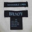 画像2: 00's BRUNO S/S オープンカラー リネンシャツ (2)