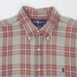 画像3: Early 90's Polo Ralph Lauren ボタンダウンシャツ “Gray×Red Plaid” (3)