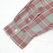 画像4: Early 90's Polo Ralph Lauren ボタンダウンシャツ “Gray×Red Plaid” (4)