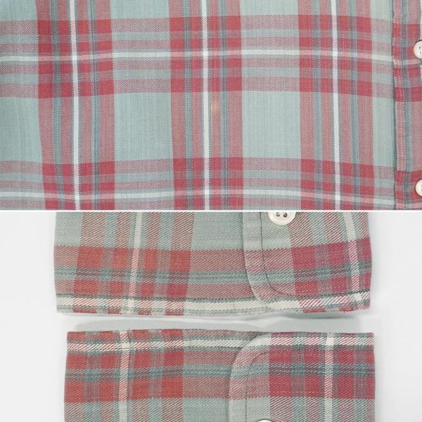 画像5: Early 90's Polo Ralph Lauren ボタンダウンシャツ “Gray×Red Plaid” (5)