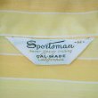 画像2: 70's Sportsman S/S オープンカラーシャツ "MADE IN USA" (2)