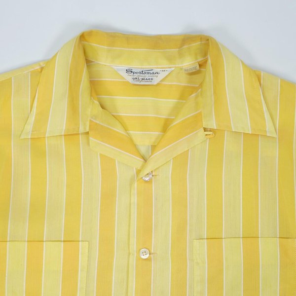 画像3: 70's Sportsman S/S オープンカラーシャツ "MADE IN USA" (3)