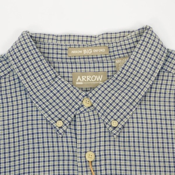 画像3: 90's KHAKI'S by ARROW ボタンダウンシャツ "BIG OXFORD / DEADSTOCK" (3)