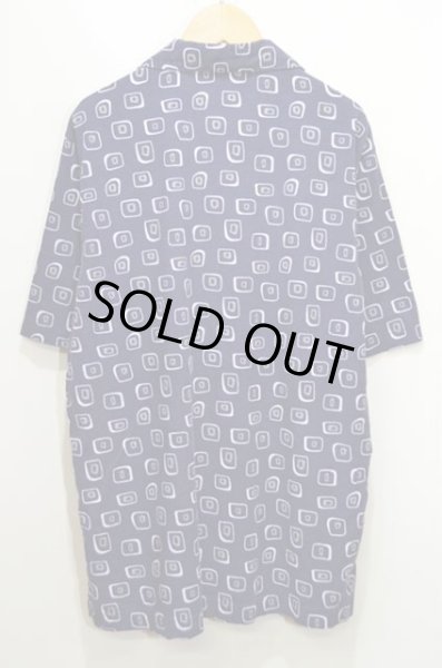 画像2: 90's PERRY ELLIS S/S 総柄 オープンカラーシャツ “COTTON×RAYON” (2)