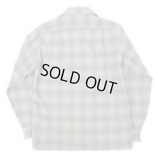 画像2: 70's Pendleton ウールシャツ "GRAY BASE / MADE IN USA" (2)