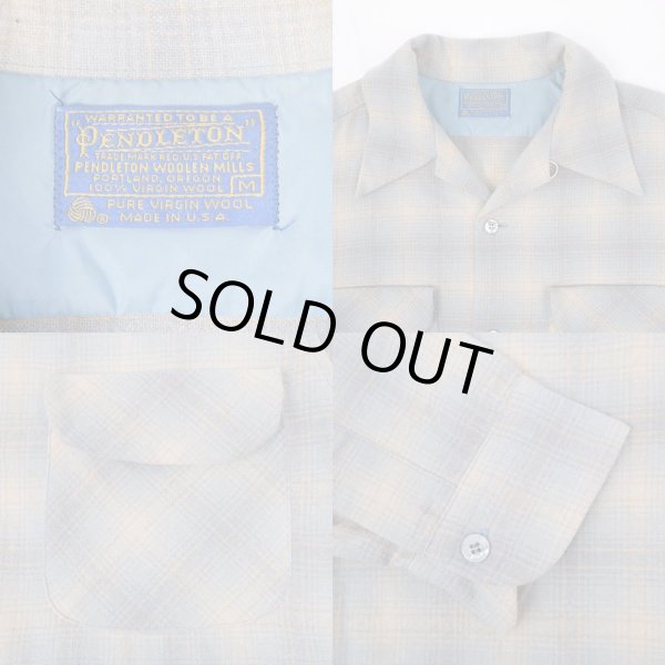画像3: 70's Pendleton ウールシャツ "GRAY BASE / MADE IN USA" (3)