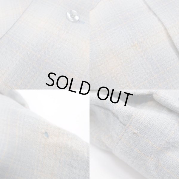 画像4: 70's Pendleton ウールシャツ "GRAY BASE / MADE IN USA" (4)