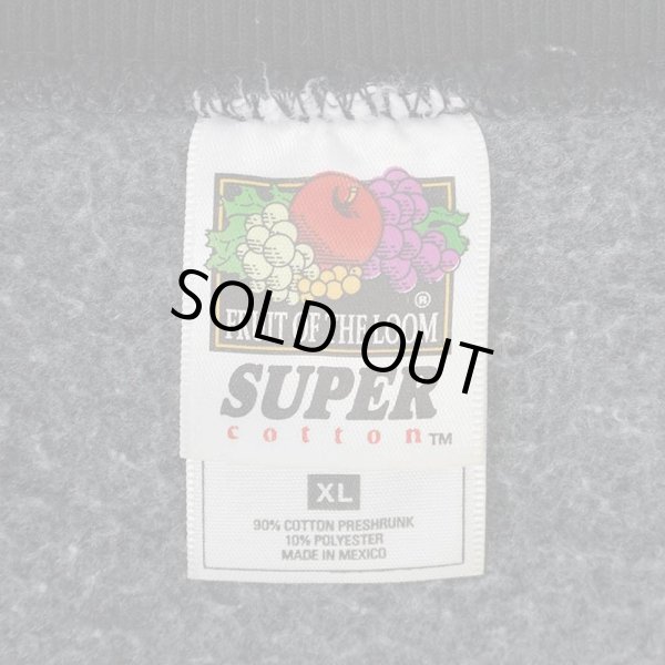 画像2: 90-00's FORE SYSTEMS ロゴ刺繍 スウェット “BLACK” (2)