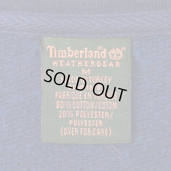 画像2: 90's Timberland ビッグロゴ刺繍 スウェット (2)
