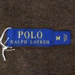 画像2: 00's Polo Ralph Lauren ハーフジップ コットンニット "BROWN" (2)