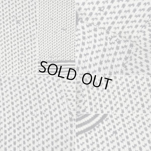 画像4: 80's L.L.Bean バーズアイ柄 ウールニット "MADE IN NORWAY / AS-IS" (4)