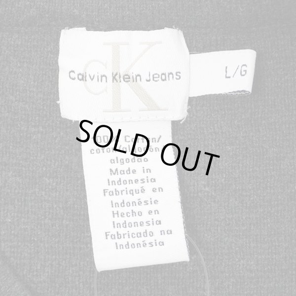 画像2: 00's Calvin Klein コットンニット (2)