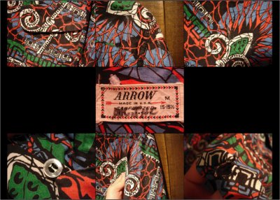 画像2: 50's ARROW COTTON ハワイアンSH