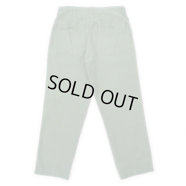 画像2: 60's US.ARMY コットンサテン ベイカーパンツ (2)