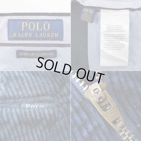 画像3: 00's Polo Ralph Lauren ストレッチコーデュロイトラウザー "CLASSIC FIT / W34 L30" (3)