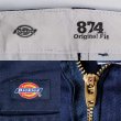 画像4: 00's Dickies 874 ワークパンツ "NAVY / W32 L30" (4)