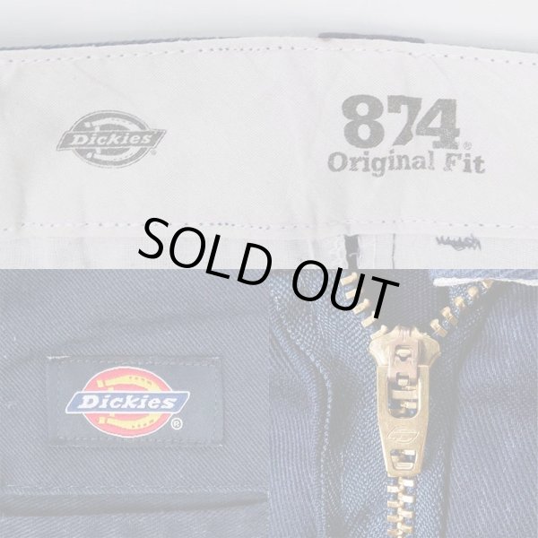 画像4: 00's Dickies 874 ワークパンツ "NAVY / W32 L30" (4)