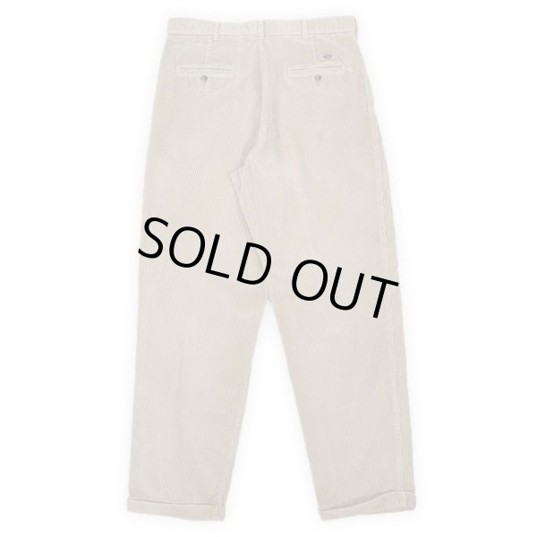 画像2: 00's DOCKERS 2タック 太畝コーデュロイトラウザー (2)