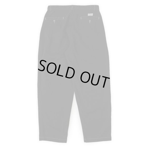 画像2: 90's Polo Ralph Lauren 2タック チノトラウザー "BLACK OVER DYE" (2)