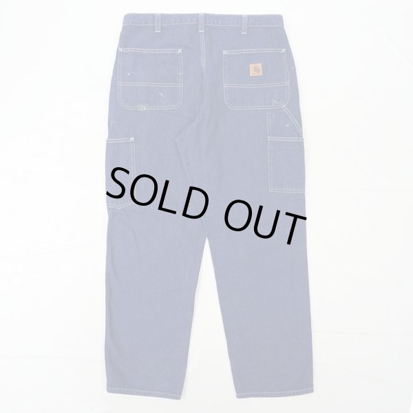 画像2: 00's Carhartt デニムペインターパンツ "W32 L30" (2)