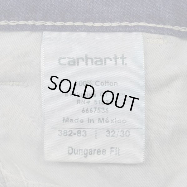画像3: 00's Carhartt デニムペインターパンツ "W32 L30" (3)