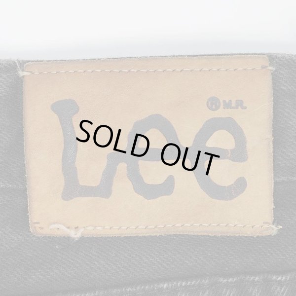 画像3: 90's Euro Lee ブラックデニムパンツ (3)