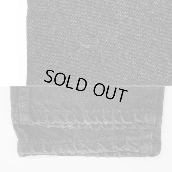 画像5: 90's Euro Lee ブラックデニムパンツ (5)