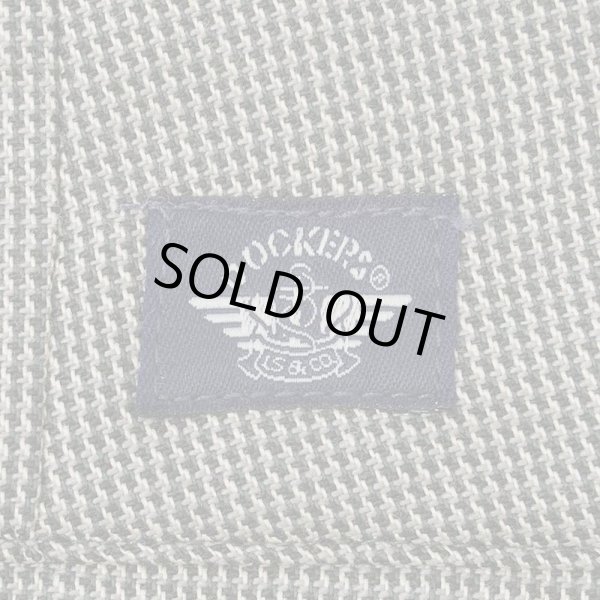 画像3: 90's DOCKERS 2タック コットントラウザー "W33 L32 / OLIVE Plaid" (3)