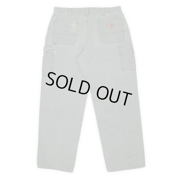 画像2: 00's Carhartt ダックペインターパンツ "B11 MOS / W36 L32" (2)