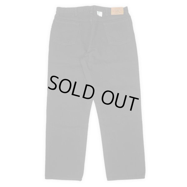 画像2: 00's RED KAP ブラックデニムパンツ "W36 L30" (2)