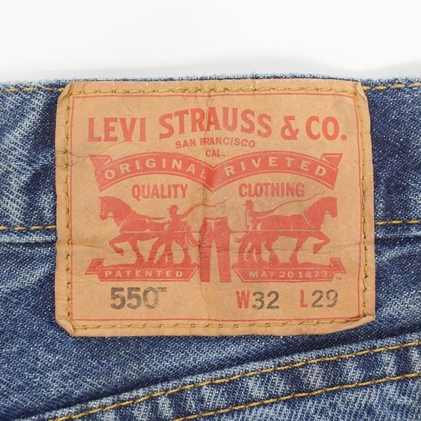 画像3: 00's Levi's 550 デニムパンツ "W32 L29" (3)