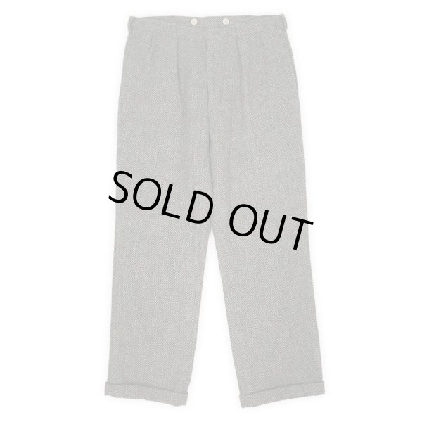 画像1: 80-90's Polo Ralph Lauren 2タック HBT ウールトラウザー "W34 L30相当" (1)