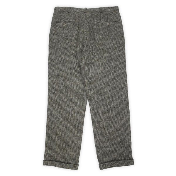 画像2: 80-90's Polo Ralph Lauren 2タック HBT ウールトラウザー "W34 L30相当" (2)