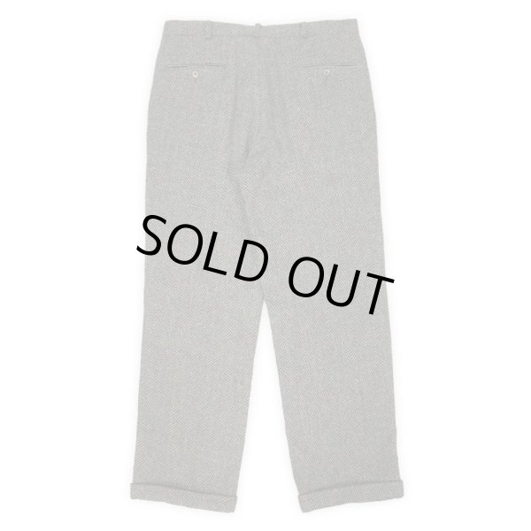 画像2: 80-90's Polo Ralph Lauren 2タック HBT ウールトラウザー "W34 L30相当" (2)