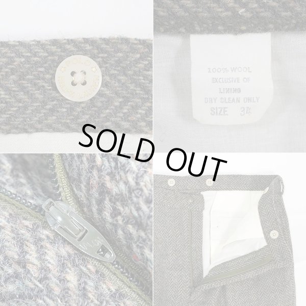 画像3: 80-90's Polo Ralph Lauren 2タック HBT ウールトラウザー "W34 L30相当" (3)