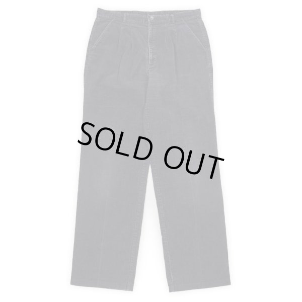 画像1: 80-90's Levi's 22514-3558 2タック コーデュロイトラウザー "BLACK" (1)