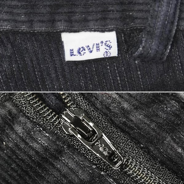 画像4: 80-90's Levi's 22514-3558 2タック コーデュロイトラウザー "BLACK" (4)