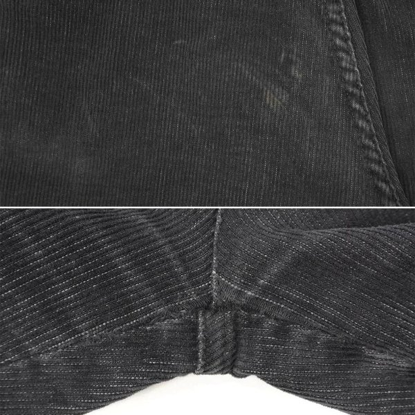 画像5: 80-90's Levi's 22514-3558 2タック コーデュロイトラウザー "BLACK" (5)