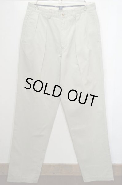 画像1: 90' POLO Ralph Lauren 2タック チノトラウザー “POLO CHINO / ANDREW PANTS” (1)