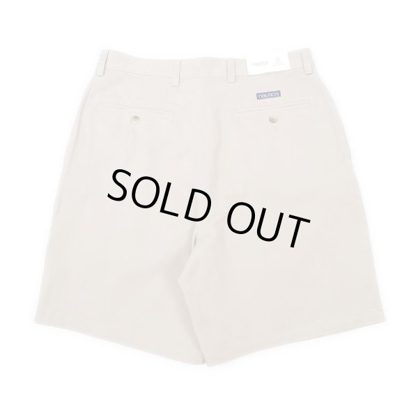 画像2: 90's NAUTICA 2タック チノショーツ “DEADSTOCK” (2)