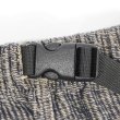 画像4: 90's STEEL BRIDGE ウーブンストライプ ショーツ "DARK NAVY / MADE IN USA / DEADSTOCK" (4)