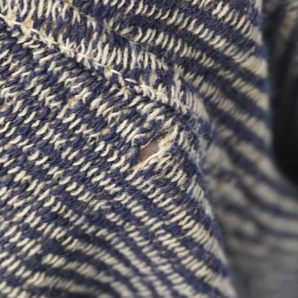 画像5: 90's STEEL BRIDGE ウーブンストライプ ショーツ "DARK NAVY / MADE IN USA / DEADSTOCK" (5)