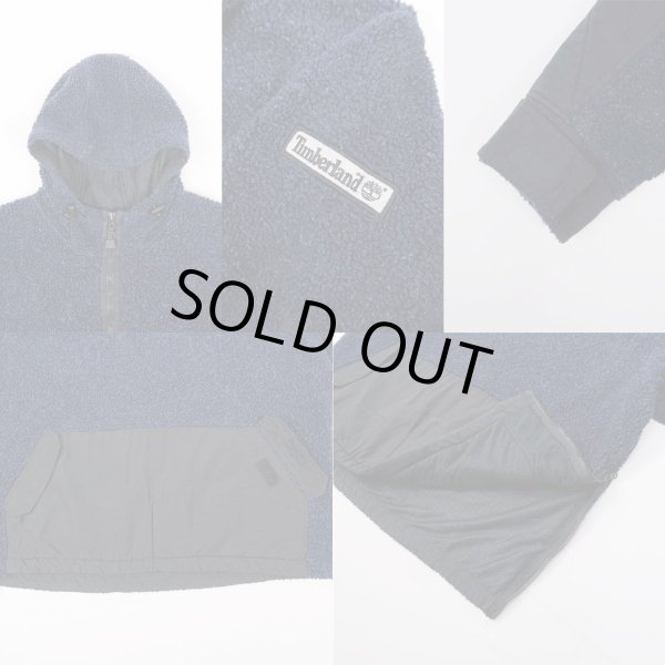 画像4: 90's Timberland フリースアノラックパーカー (4)