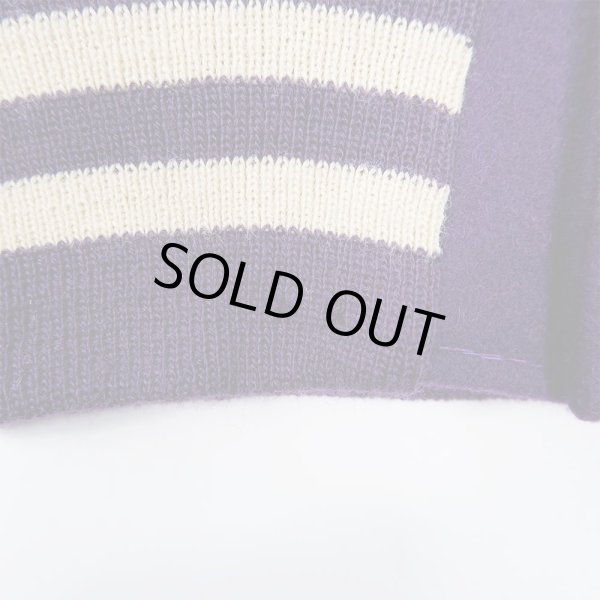 画像4: 90's DeLONG レザー切り替え スタジャン "MADE IN USA / DEADSTOCK" (4)