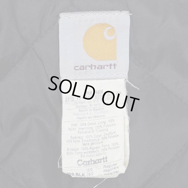 画像3: 00's Carhartt トラディショナルジャケット "BLACK" (3)