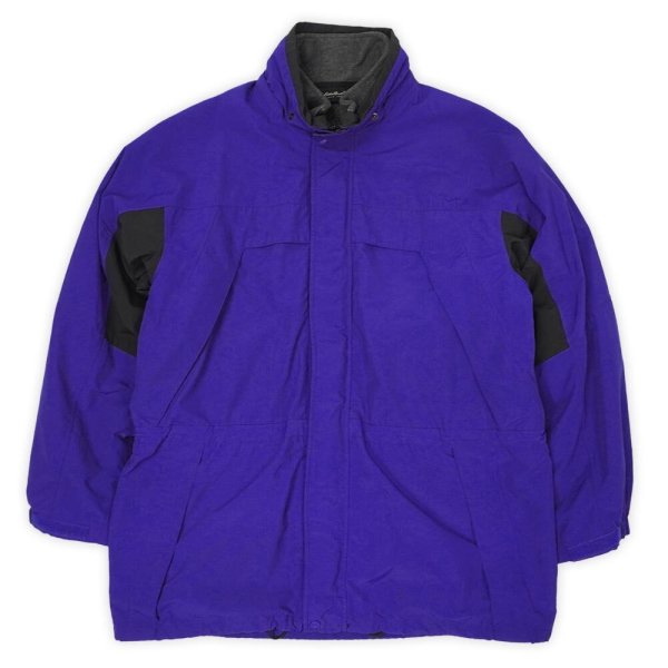 画像1: 00's Eddie Bauer フリースライナー ナイロンジャケット "WEATHER EDGE" (1)